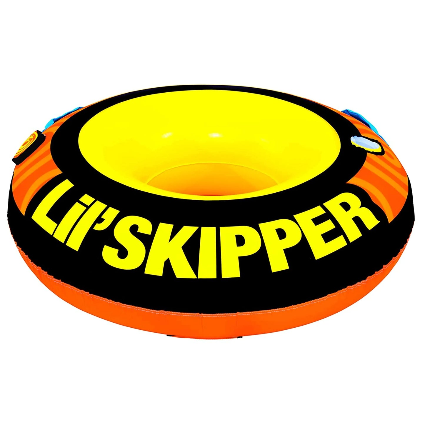 WOW Watersports Lil' Skipper 1 Person Towable W Fast Inflate and Built-In Cup Holder